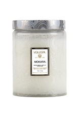 VOLUSPA MOKARA LARGE GLASS JAR CANDLE