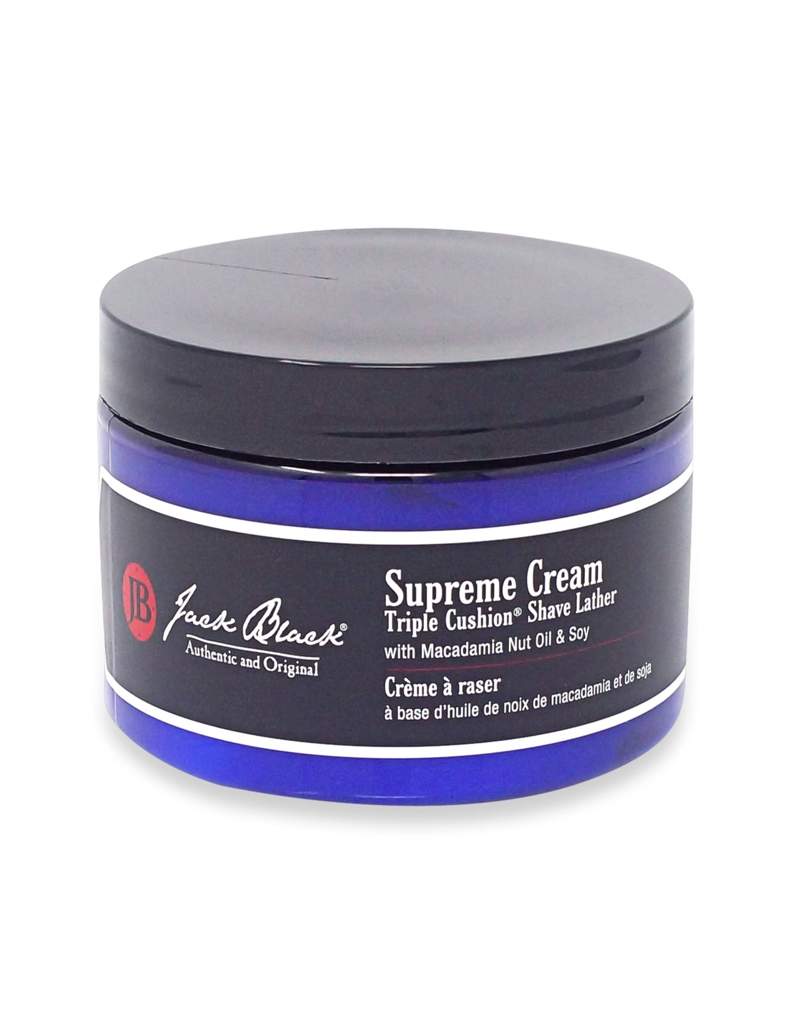 JACK BLACK SUPREME CREAM SHAVE LATHER JAR