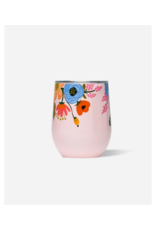 CORKCICLE RP2312GBL   Rifle Paper Stemless - 12oz Gloss Blush - Lively Floral