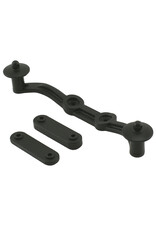 RPM Adjustable Body Mount Set Slash 4x4, Black