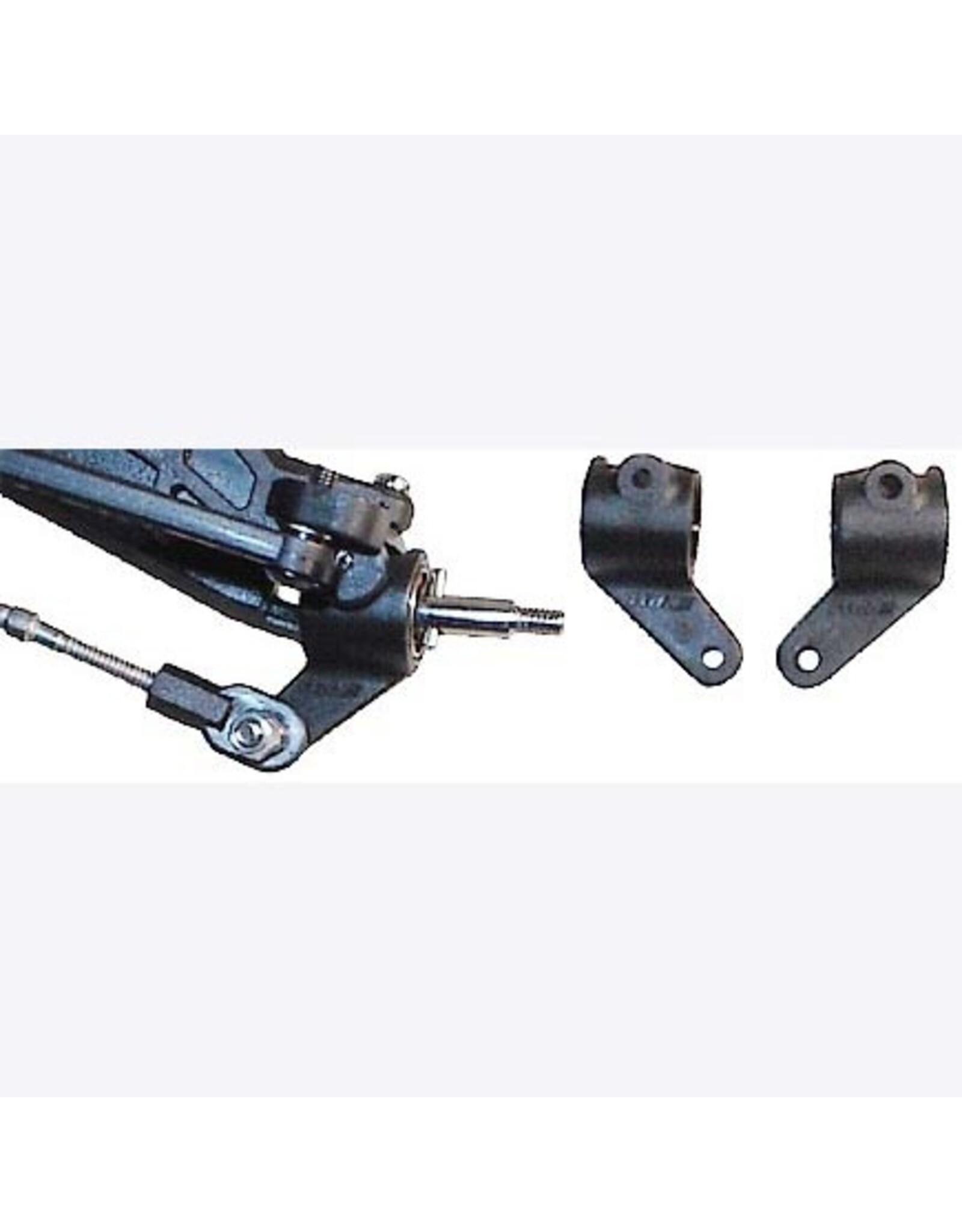 RPM Front Bearing Carrier Set, Black