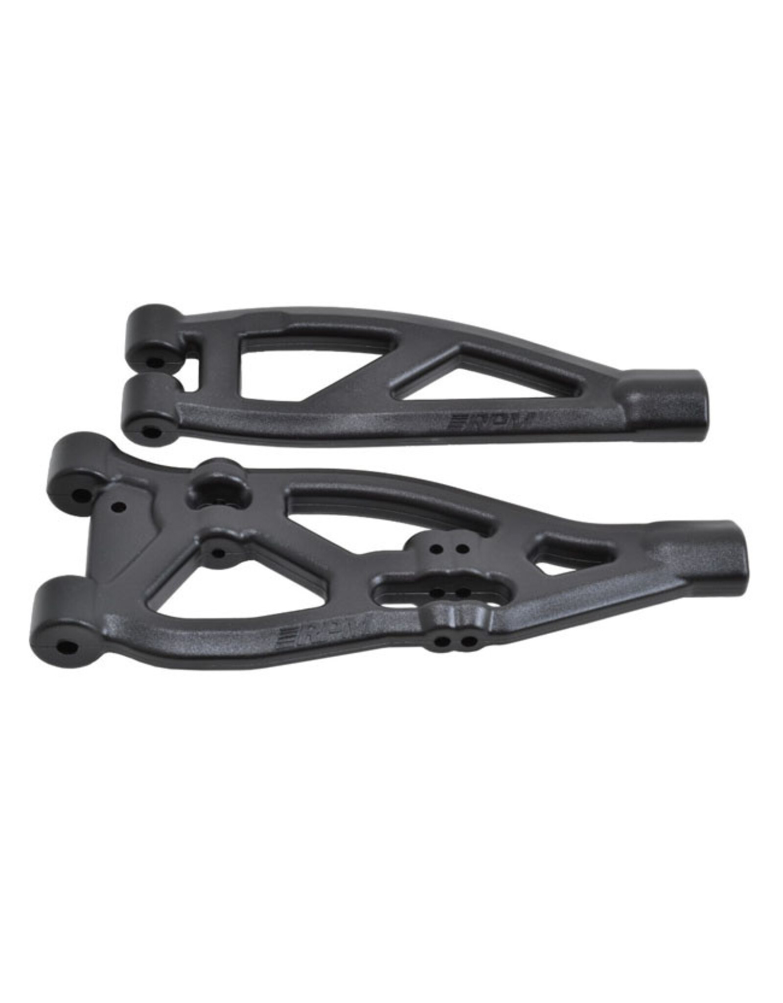 RPM Front Upper & Lower A-arms ARRMA Kraton, Talion, Outcast, Black