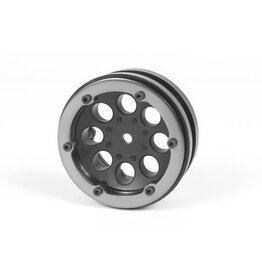 Axial 8-Hole 1.9 Beadlock Wheel Black (2)