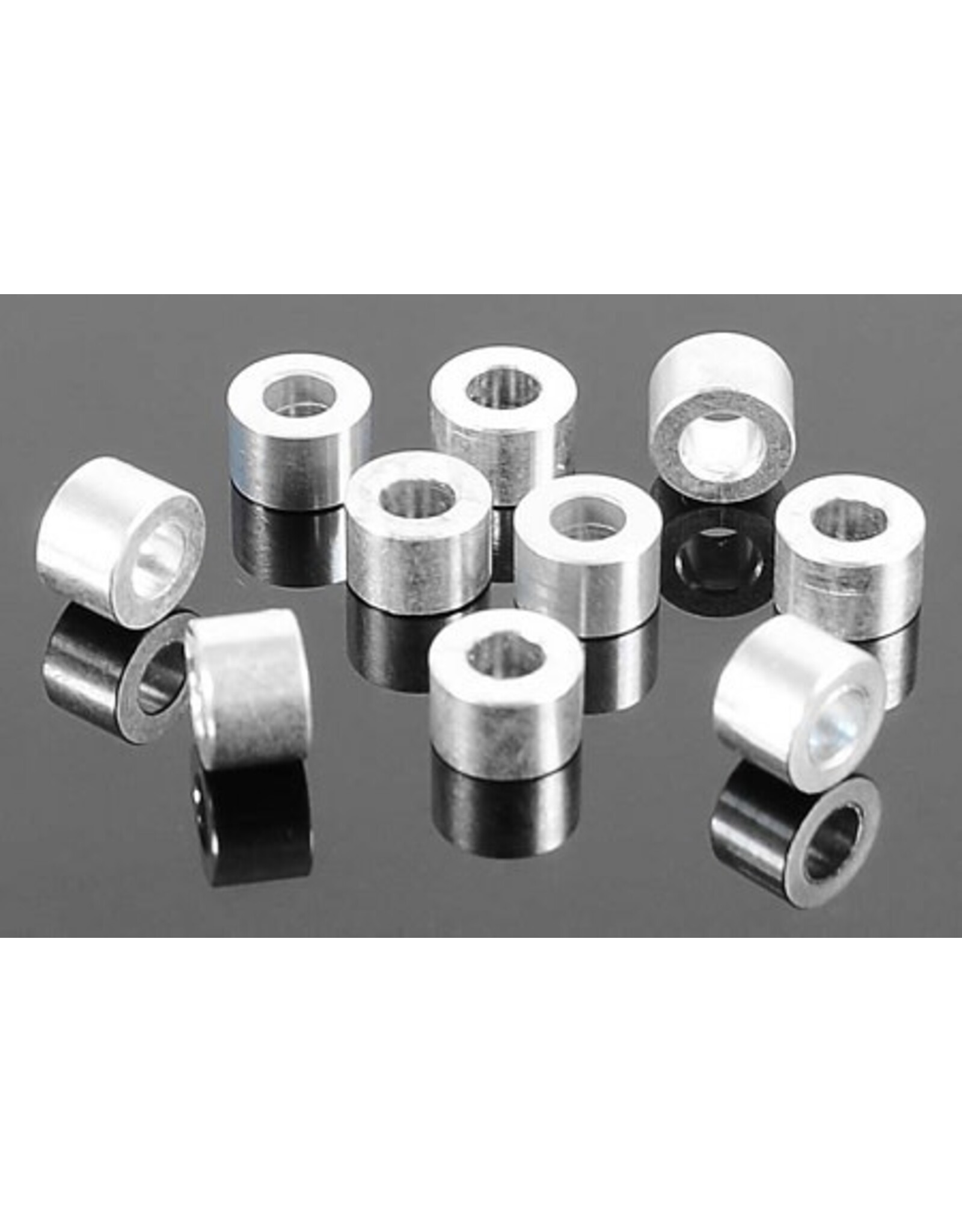 RC4WD 4mm Silver Spacer with M3 Hole (10)