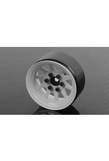 RC4WD OEM Stamped Steel 1.9'' Single Beadlock Wheel (1) (White)