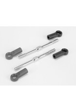 Losi Turnbuckles 4mm x 70mm with Ends 8B 2.0