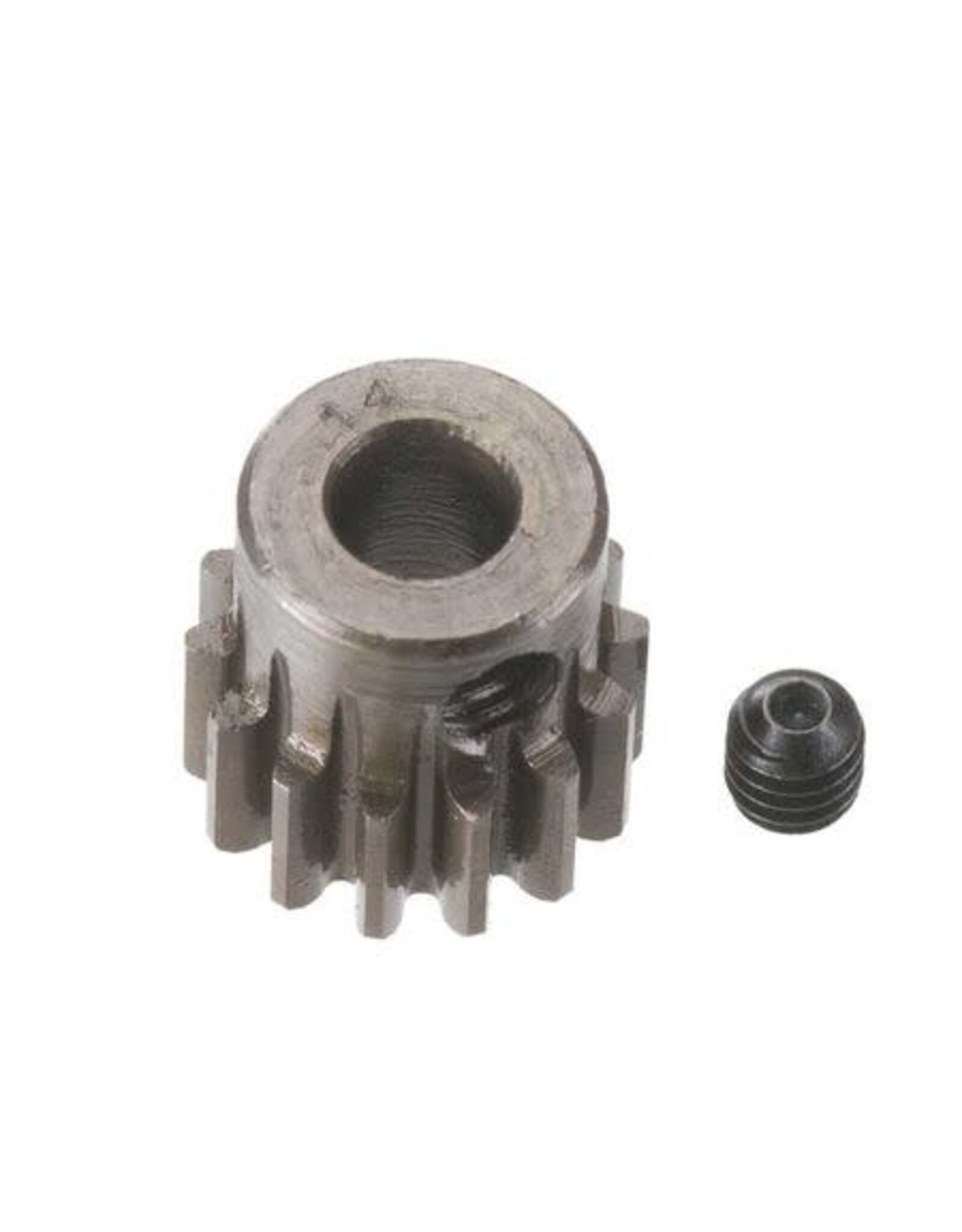 Robinson Racing Products Extra Hard 5mm Bore .8Mod Pinion 14T