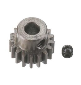 Robinson Racing Products Extra Hard 5mm Bore .8Mod Pinion 17T