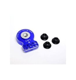 Hot Racing Medium Duty Aluminum Servo Saver (Blue)