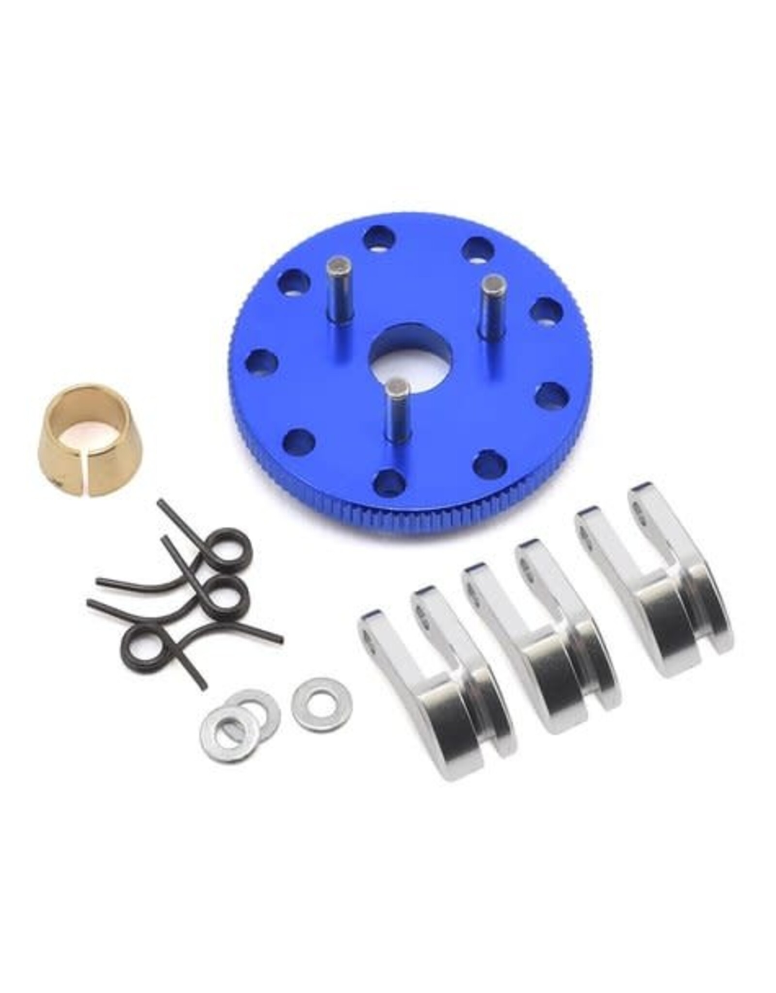 Hot Racing Light Weight 3-Shoe Clutch & Flywheel Kit (Blue)