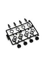 ECX Shock End, Spr Cup, Spr Clip Set: 1:10 2wd All