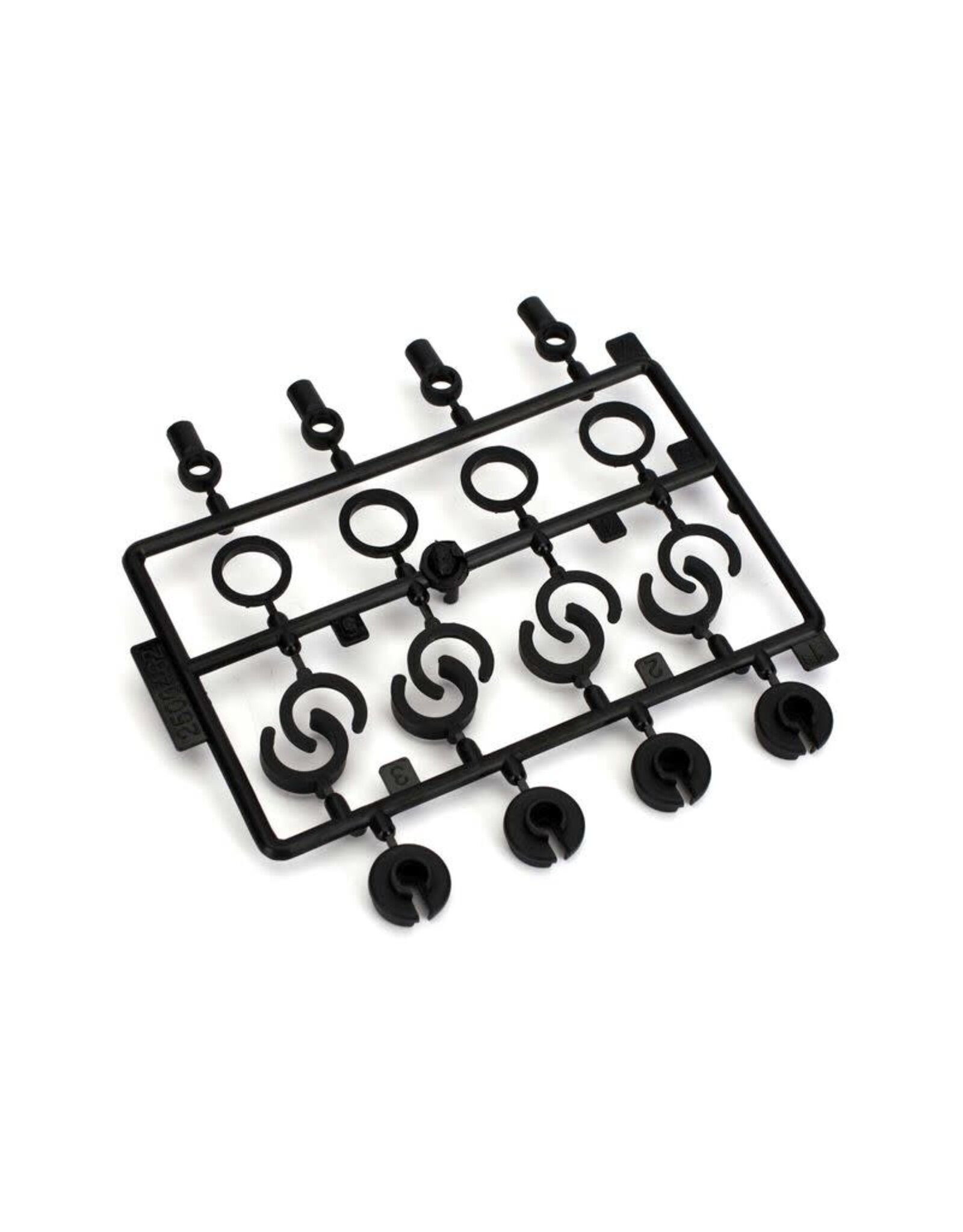 ECX Shock End, Spr Cup, Spr Clip Set: 1:10 2wd All
