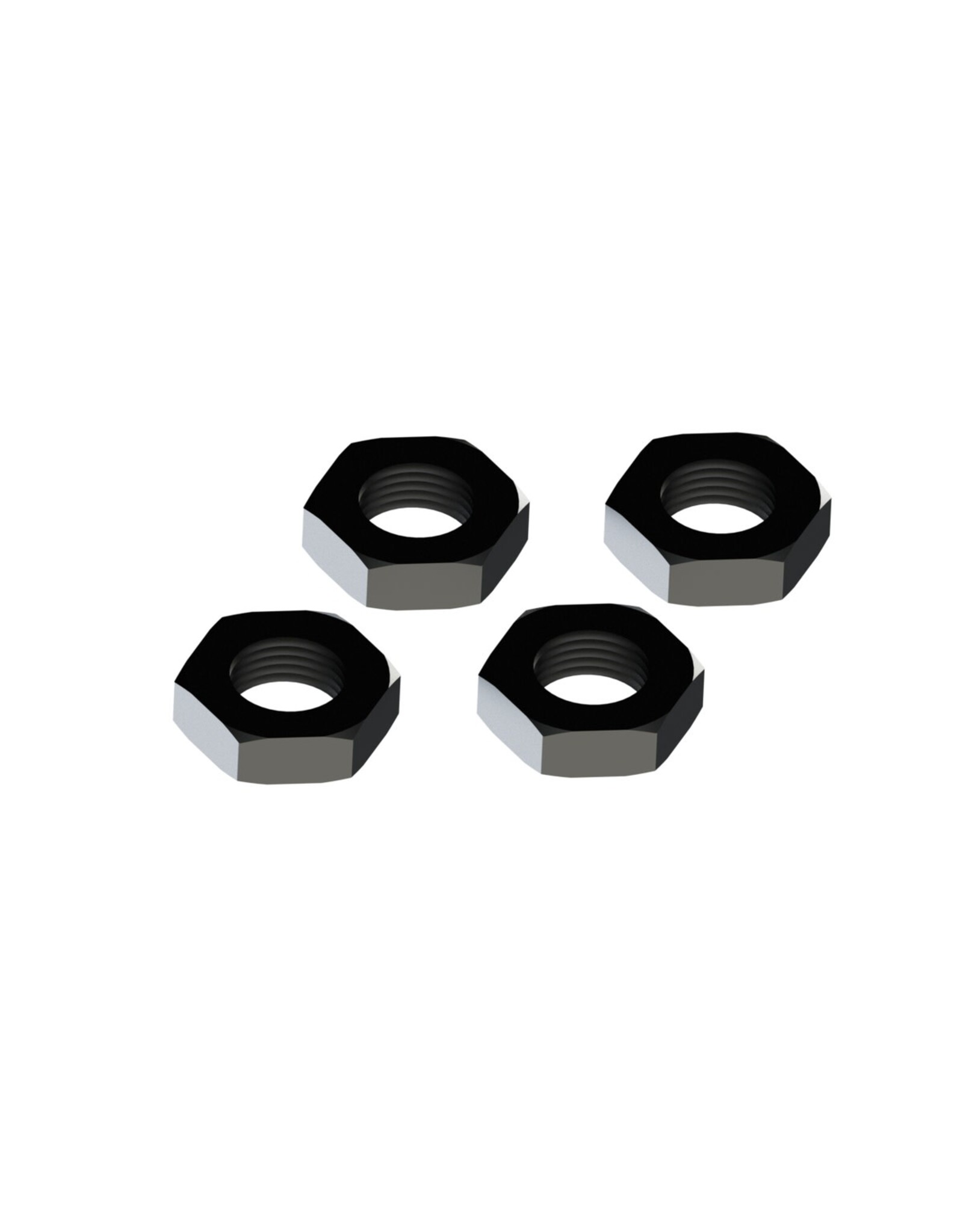 Arrma Wheel Nut Aluminum 17mm Black (4)