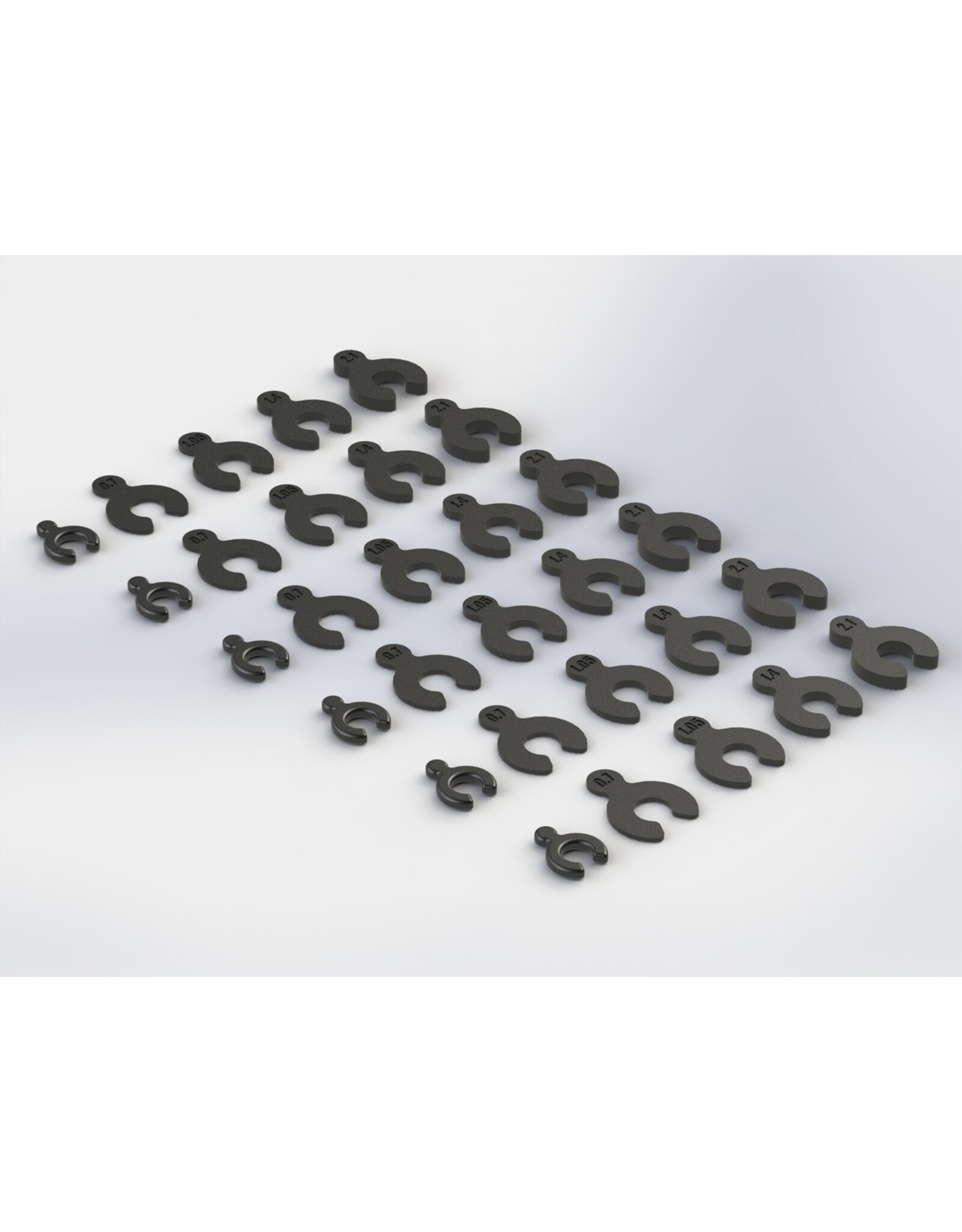 Arrma Composite Spacer Set Nero
