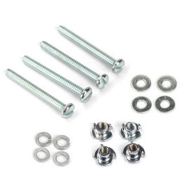 Dubro Mounting Bolts & Nuts, 6-32 x 1 1/4