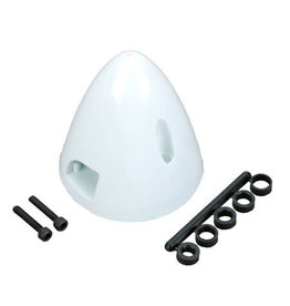Dubro 2-3/4" Dia. SPINNER White