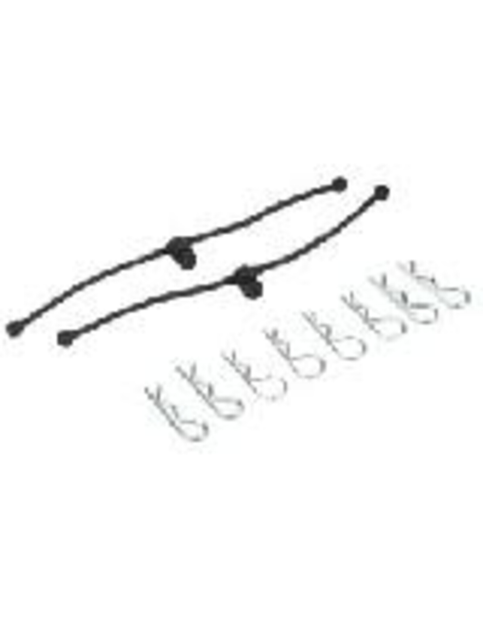 Dubro Body Klip Retainer, Black (2)
