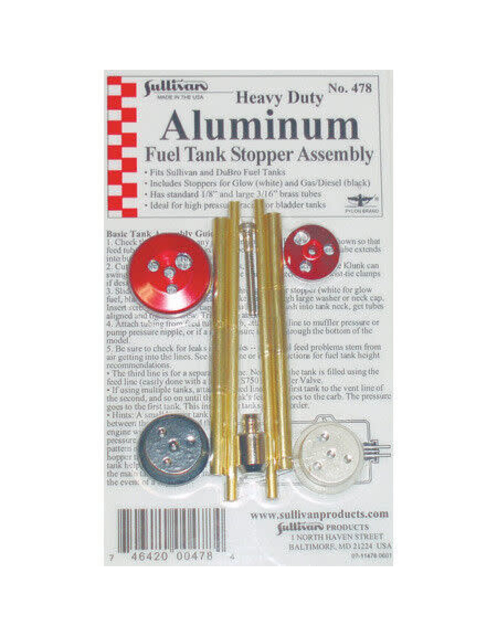 Sullivan Products HD Stopper Kit, Alum