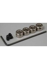 Great Planes Plated Wheel Collar 1/8" (4)