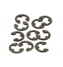 HPI Racing E Clip, 4mm, (10pcs)