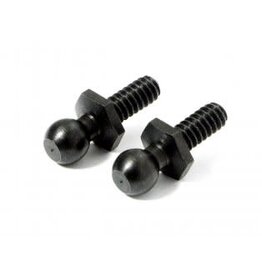 HPI Racing Ball End, 4-40, Black