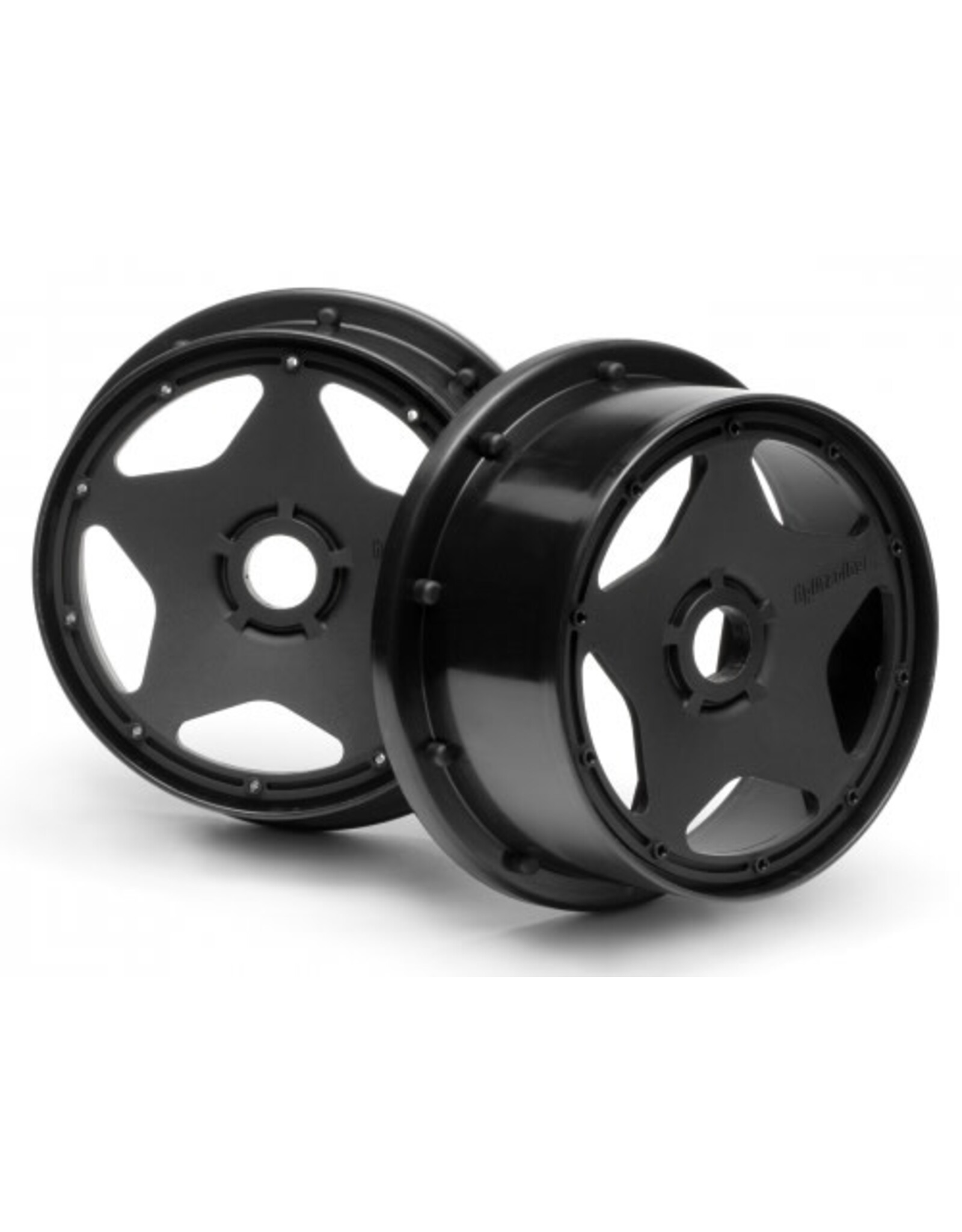 HPI Racing Super Star Wheel, Black, 120X60mm, (2pcs), Baja 5B
