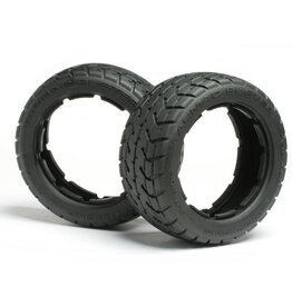 HPI Racing Tarmac Buster Tire, M Compound, 170x60mm, (2pcs), Baja 5B