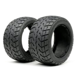HPI Racing Tarmac Buster Tire, M Compound, 170x80mm, (2pcs), Baja 5B