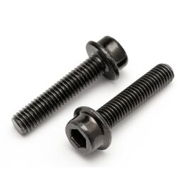 HPI Racing Flanged Cap Head Screw, M5X22mm, (2pcs), Fuelie 23 Engine