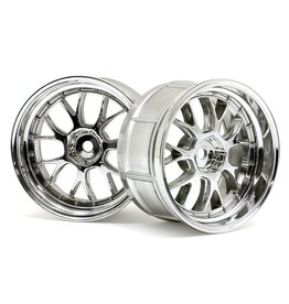 HPI Racing LP32 LM-R Wheel, 6mm OffSet, Chrome, (2pcs)