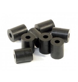 HPI Racing Rubber Tube, 3X8X10mm, Black, (8pcs), Savage X