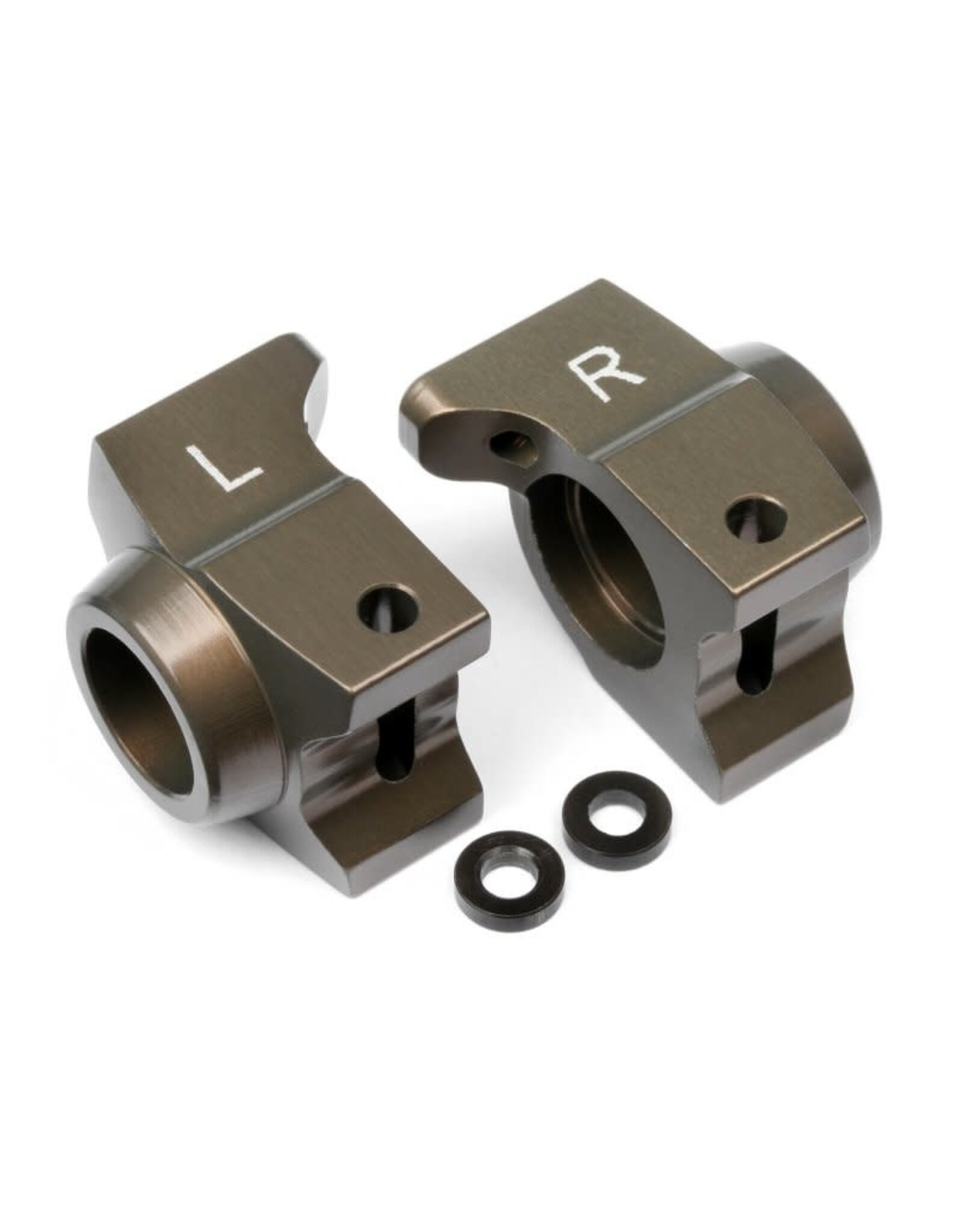HPI Racing Aluminum Rear Hub Carrier Set (0 Degree)