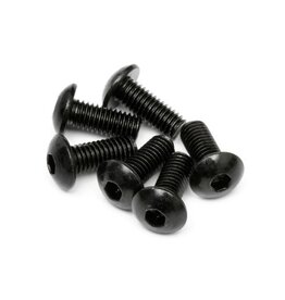 HPI Racing Button Head Screw, M5X12mm, Hex Socket, (6pcs)