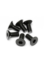HPI Racing Flat Head Screw, M6X14mm, Hex Socket, (6pcs)