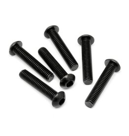 HPI Racing Button Head Screw, M6X30mm, Hex Socket, (6pcs)