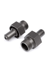 HPI Racing 24mm Front Hex Hub, Gunmetal, Baja 5B (2pcs)