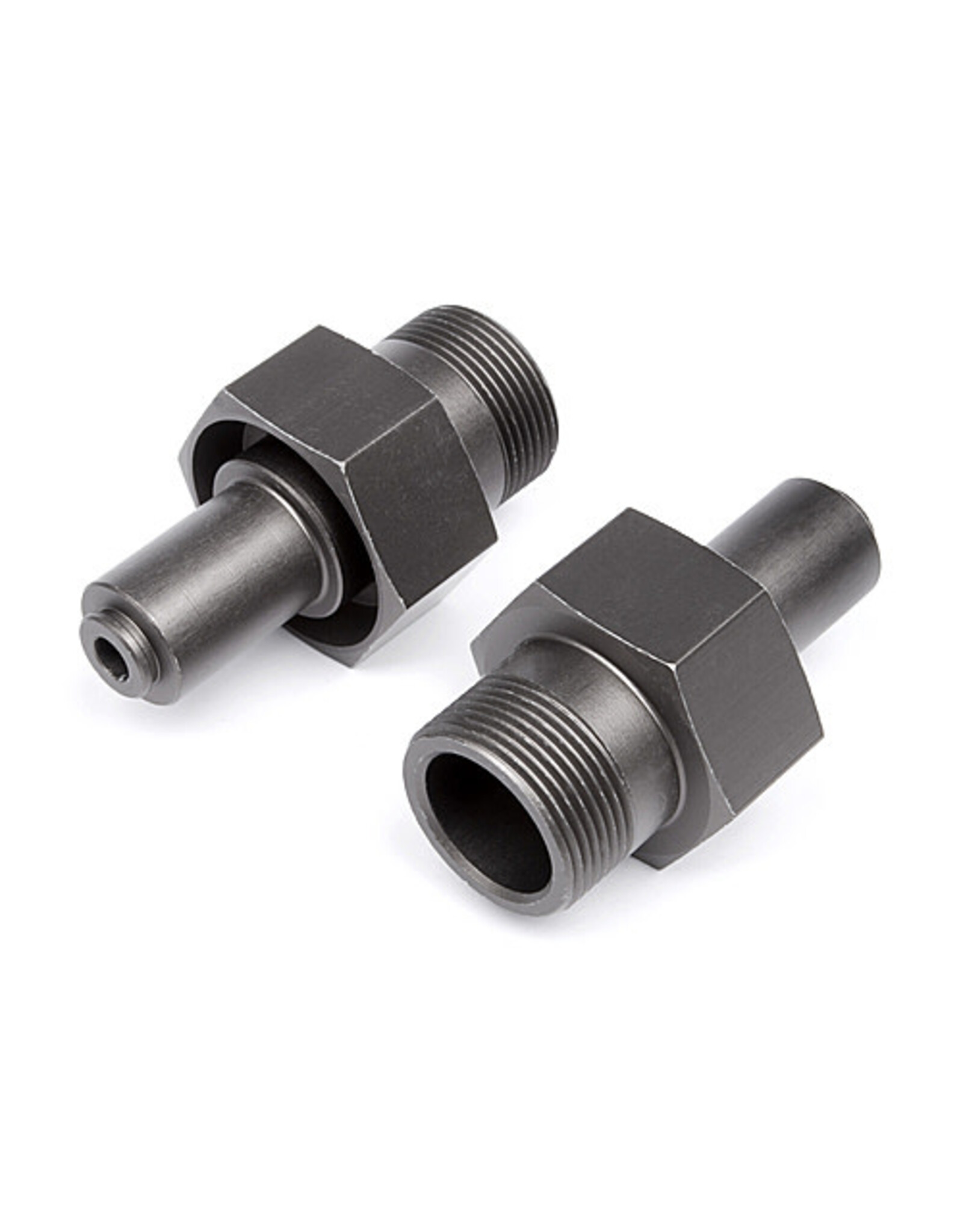 HPI Racing 24mm Front Hex Hub, Gunmetal, Baja 5B (2pcs)