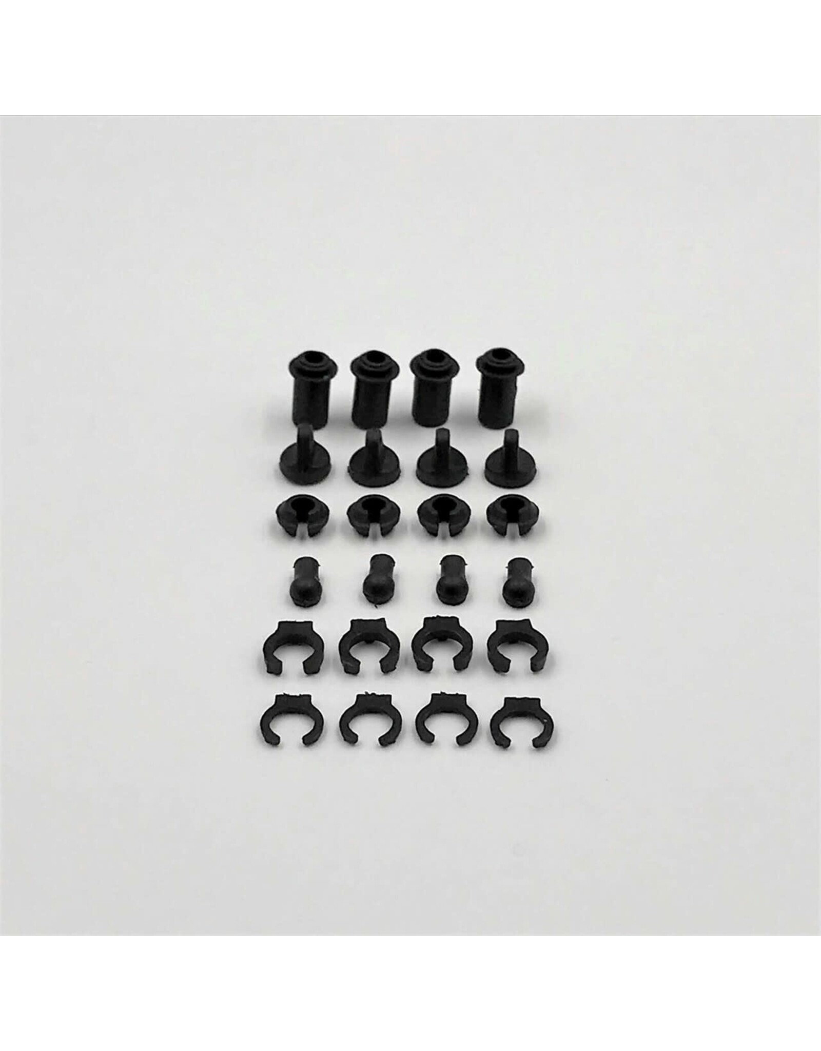 1RC Racing Shock Plastic Parts, 1/18 Midget