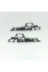 1RC Racing Frame Rails, LH&RH, 1/18 EDM