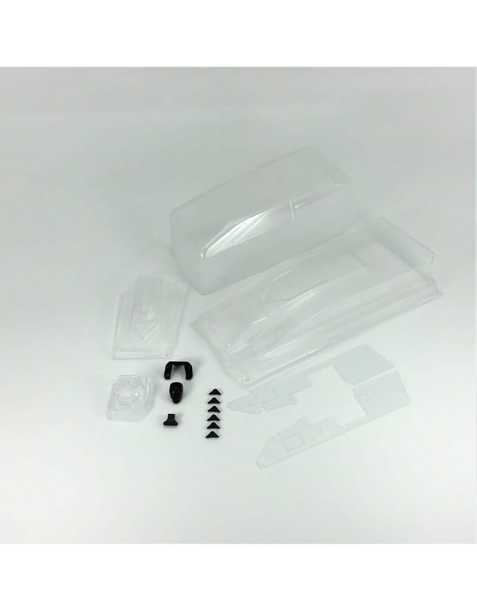1RC Racing Body Set, Clear, 1/18 EDM
