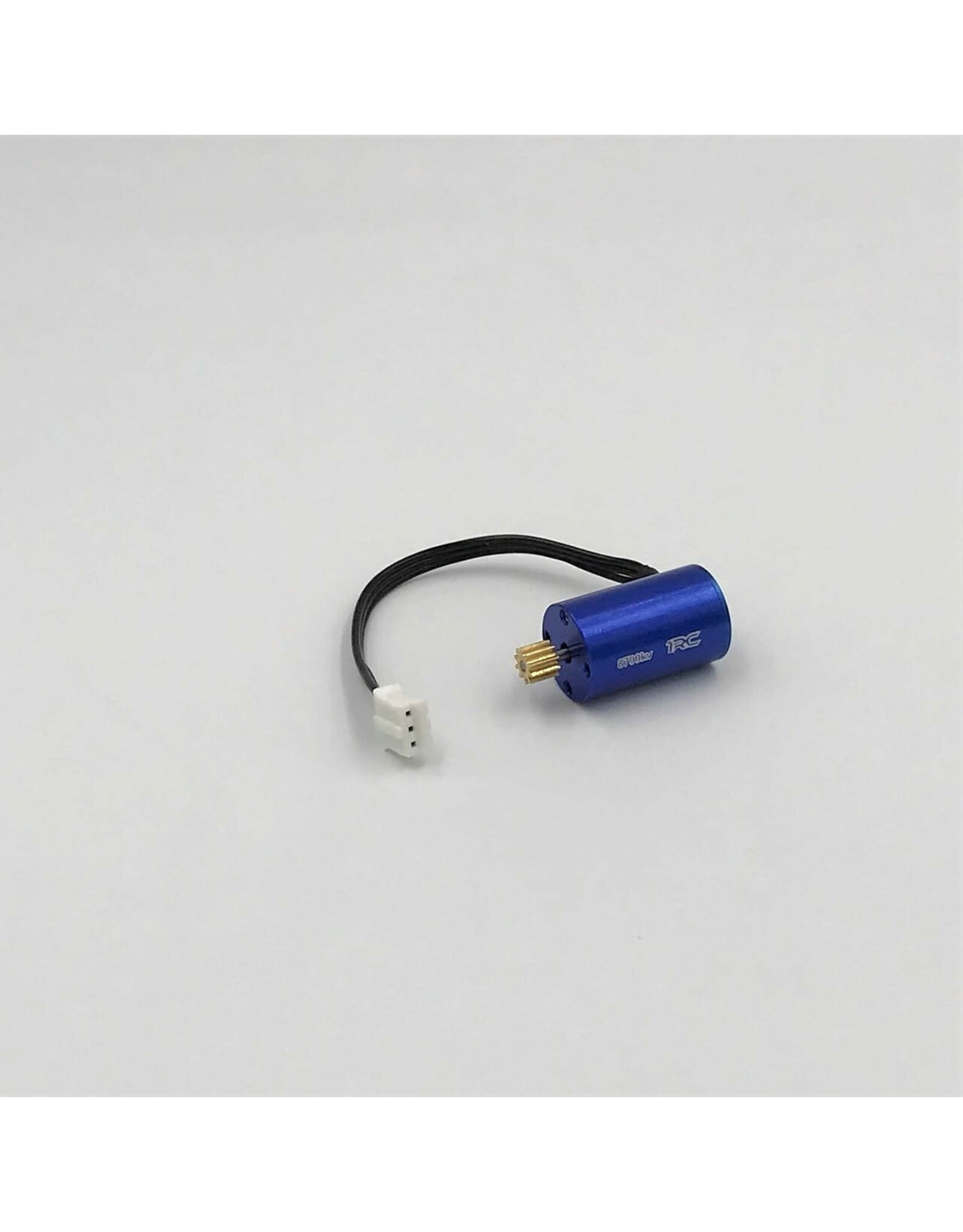 1RC Racing 8700Kv Brushless Motor & 10T Pinion, 1/18 Sprint