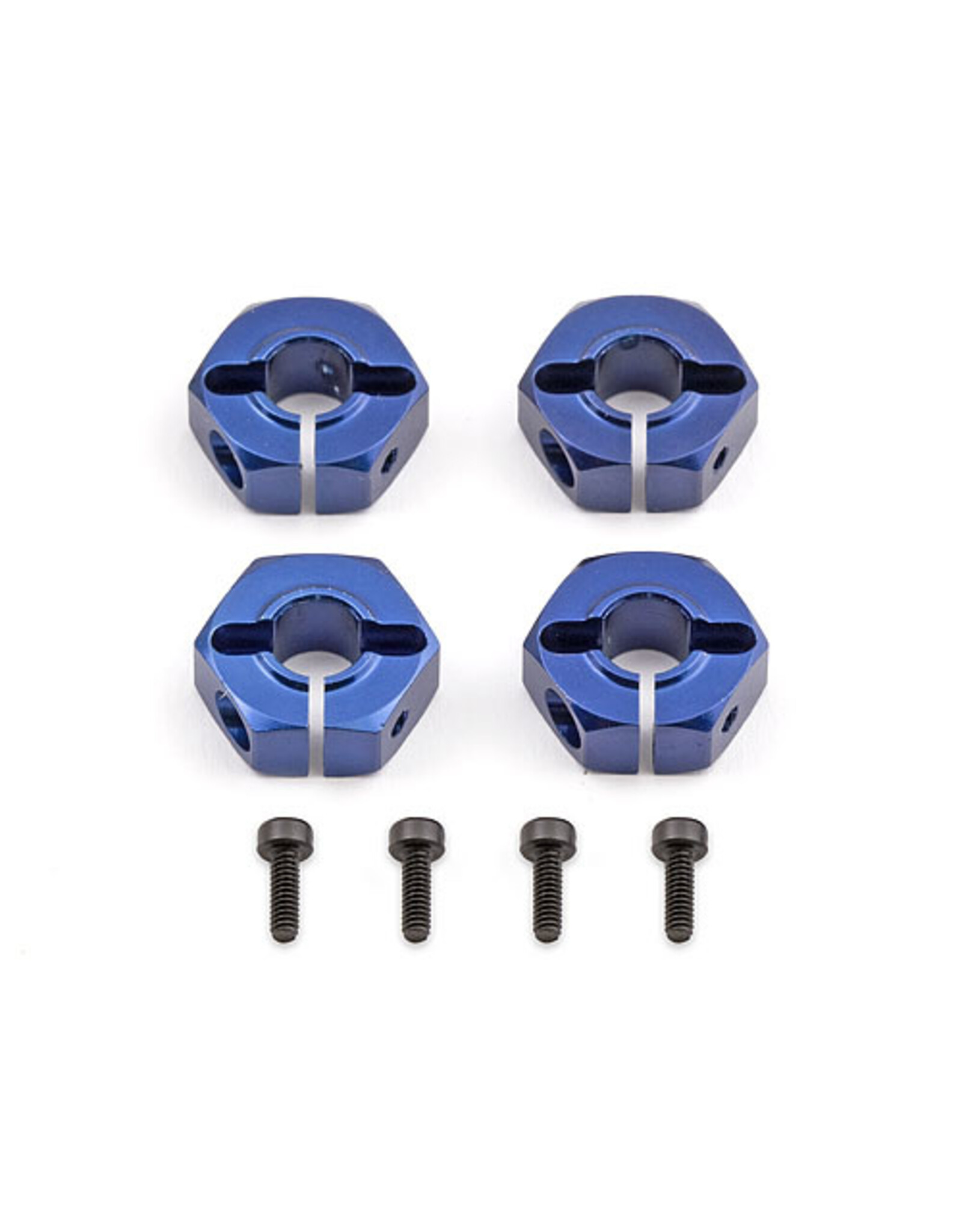 Team Associated Wheel Hex Drives, Blue