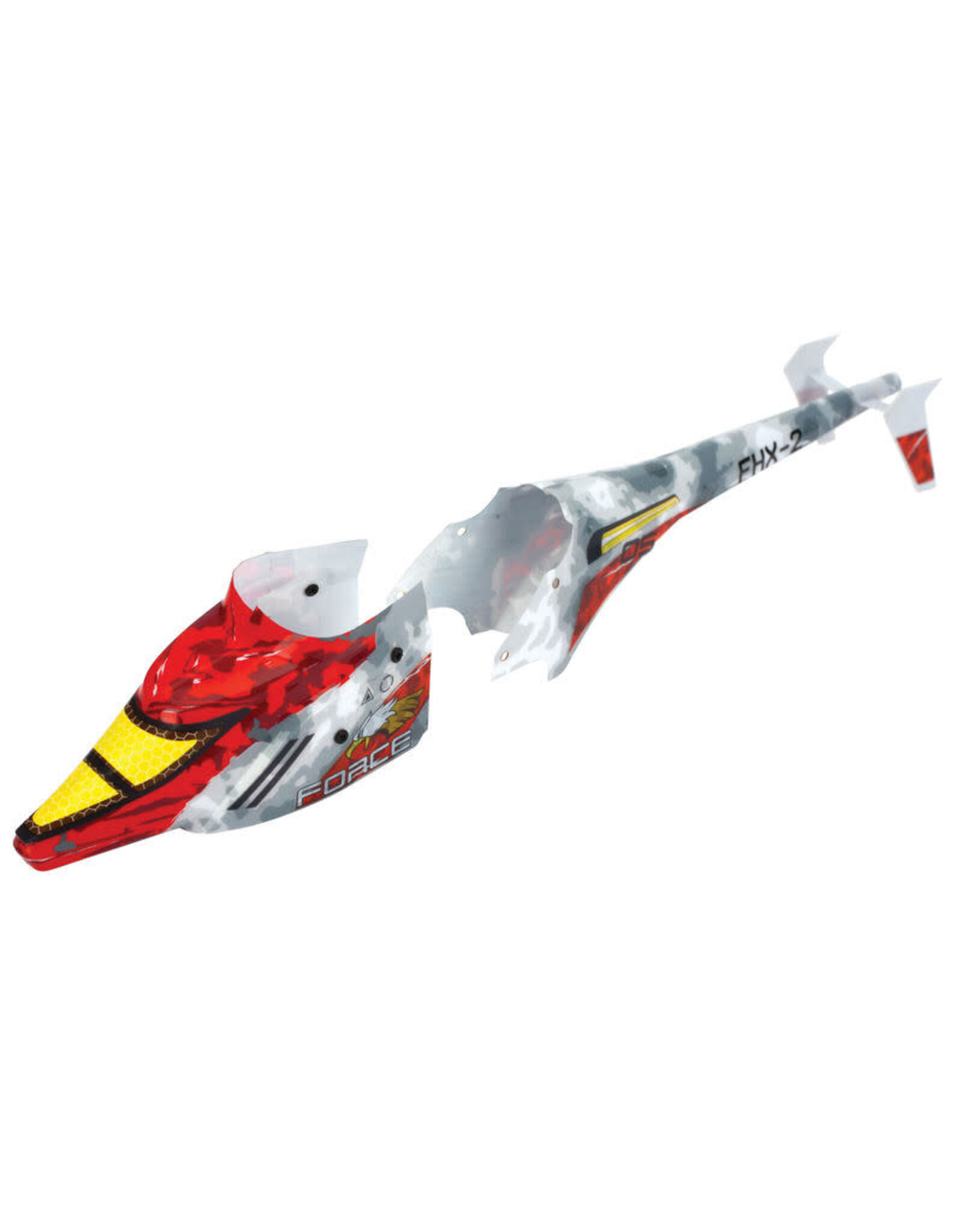 Force RC FHX Canopy, Red