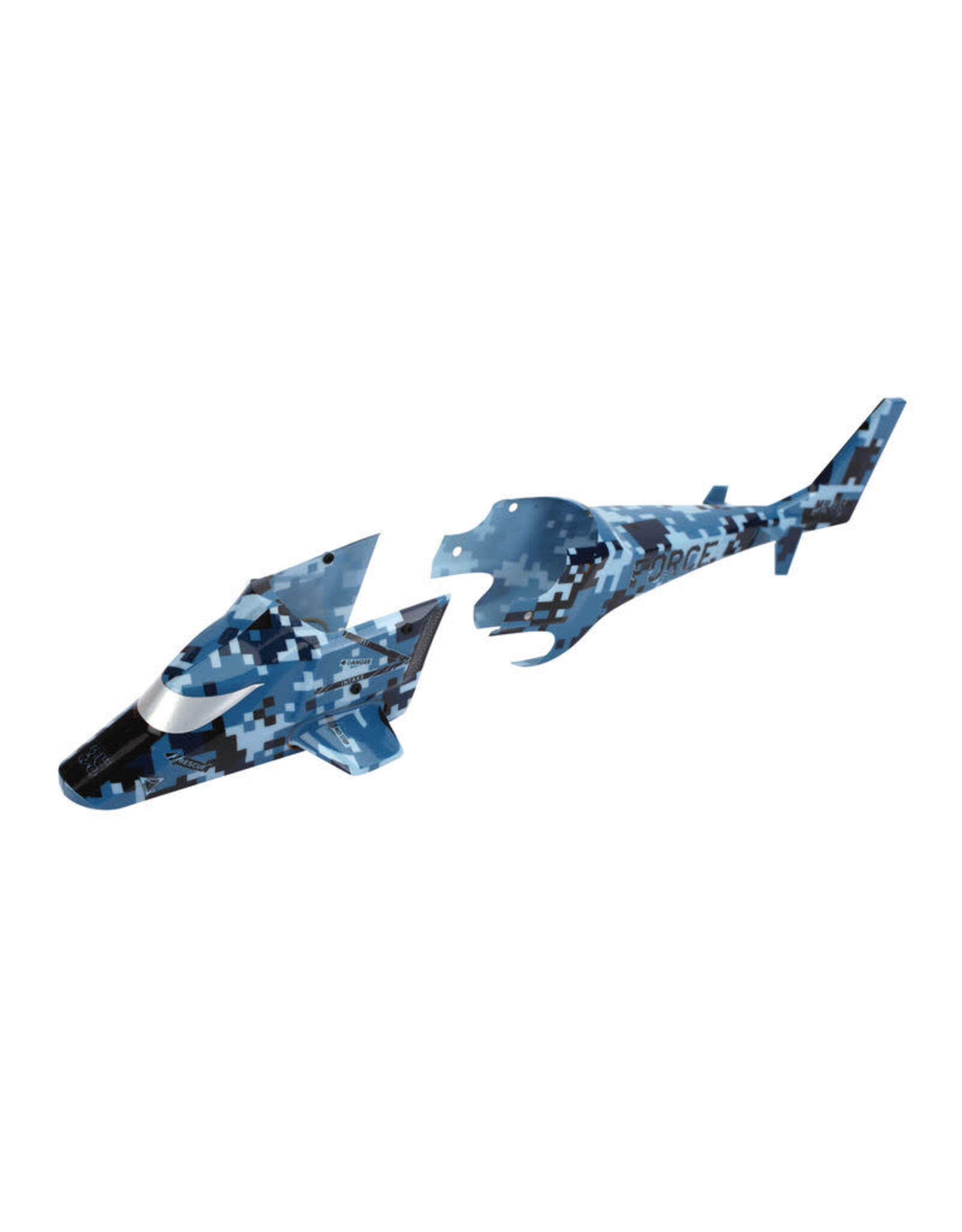 Force RC MH-35 Canopy, Blue