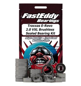 FastEddy Bearings Traxxas E-Revo 2.0 VXL Brushless Sealed Bearing Kit