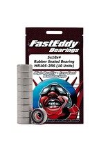 FastEddy Bearings 5x10x4 Rubber Sealed Bearings MR105-2RS