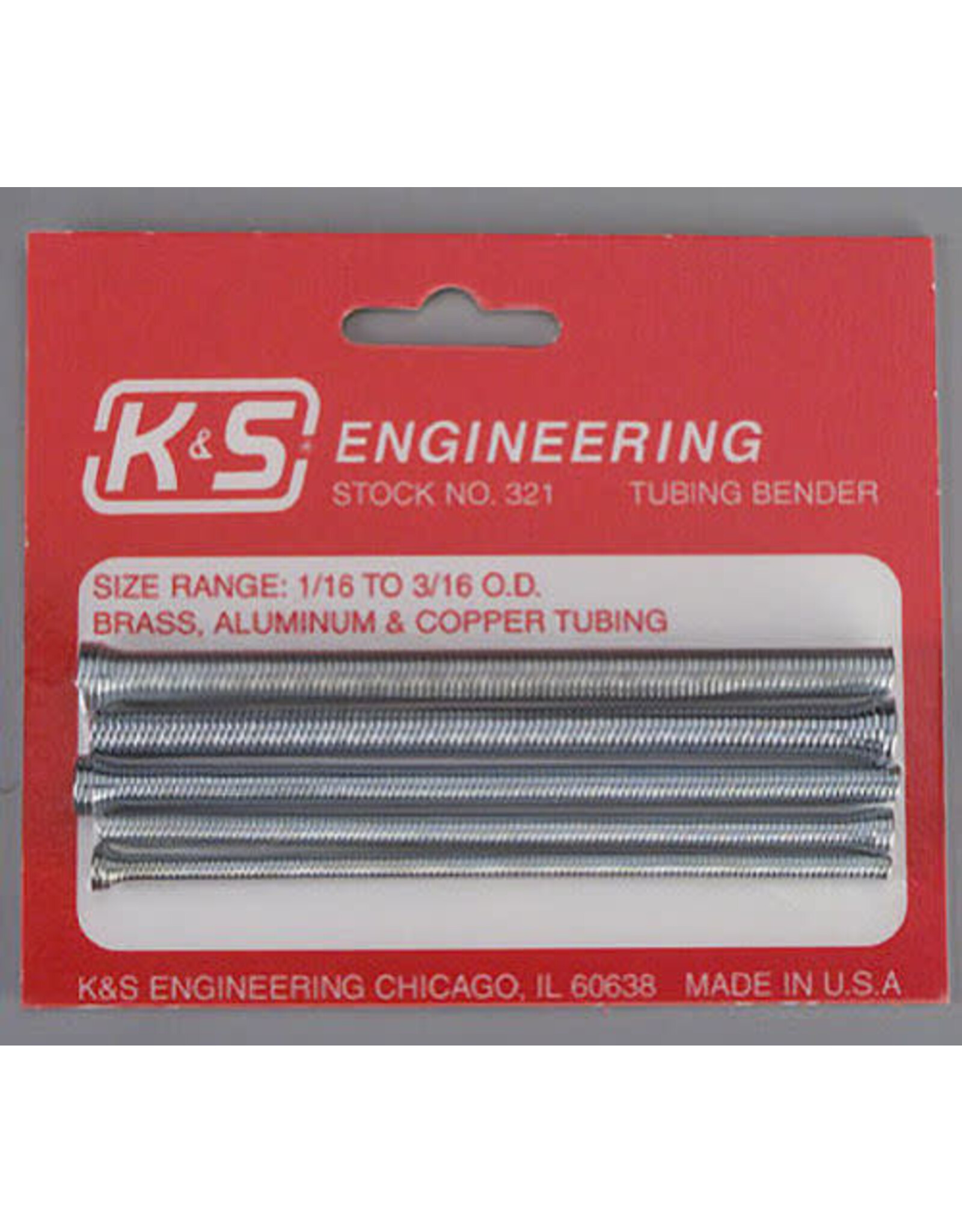 K&S Engeering Tubing Bender kit 3/16