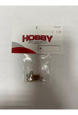 Hobby 2000 4-40 x 1/2 Brass Bolt & Nylon Nut (4)