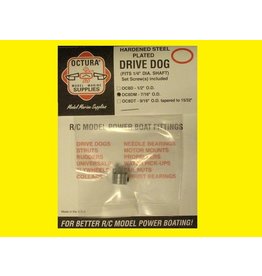 Octura Drive Dog 1/4" w/set screw