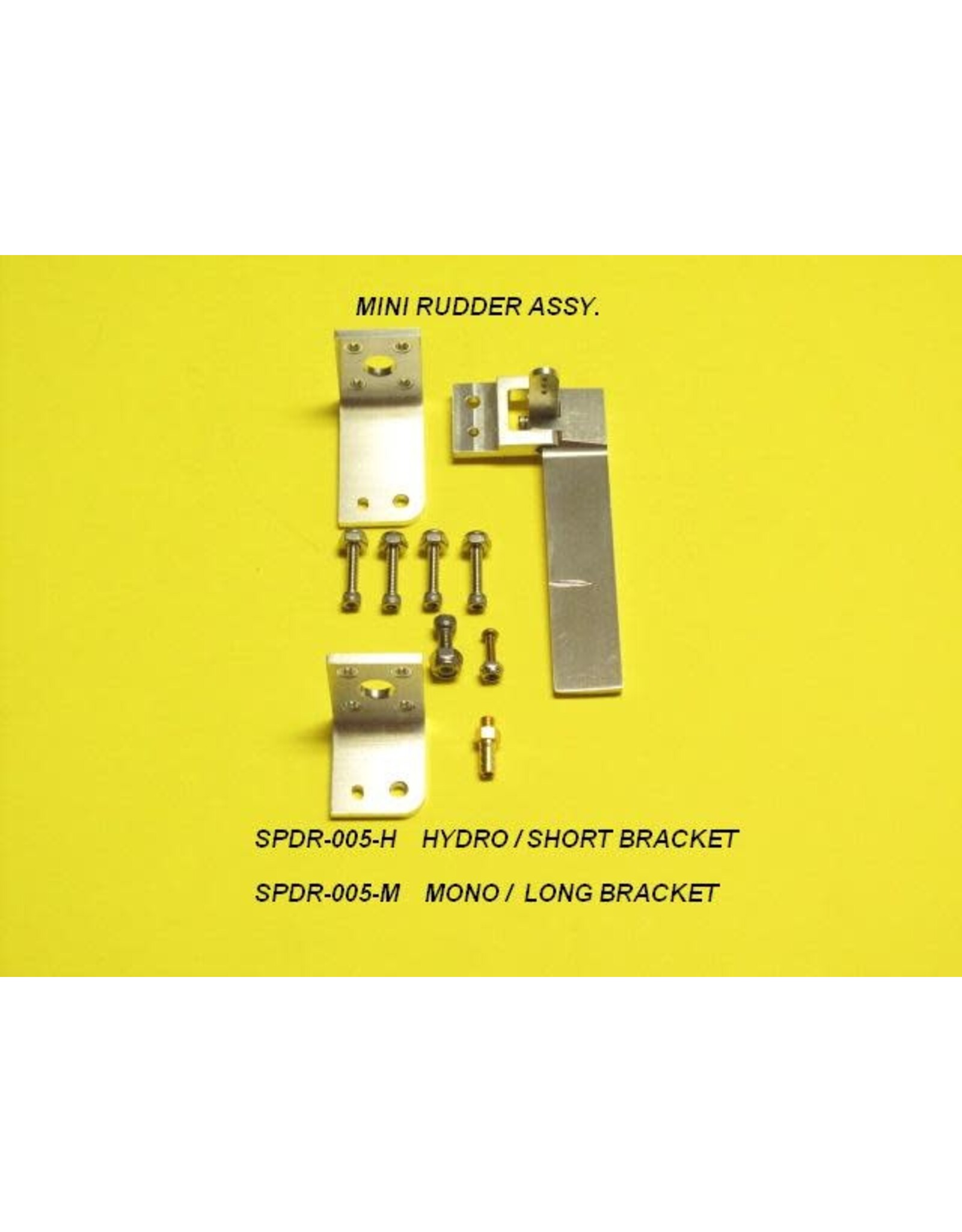 Speedmaster Mini Rudder Hydro Assy.